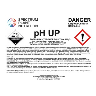 SPN pH Up 500ml (Potassium Hydroxide 300g/L)